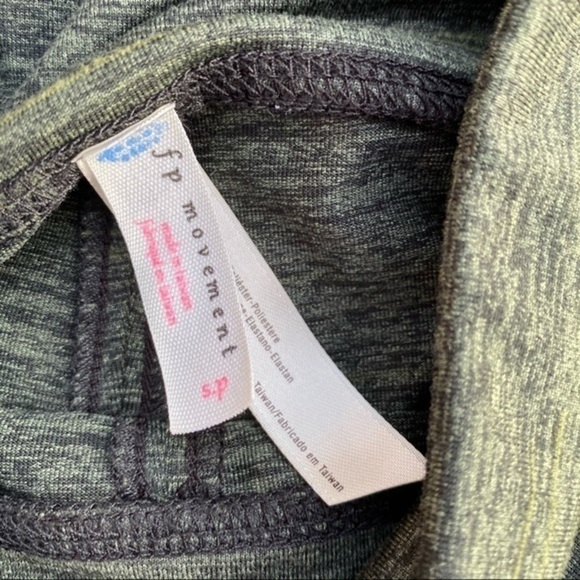 Free People Movement 7/8 Revolve Legging Green Combo - Picture 11 of 11